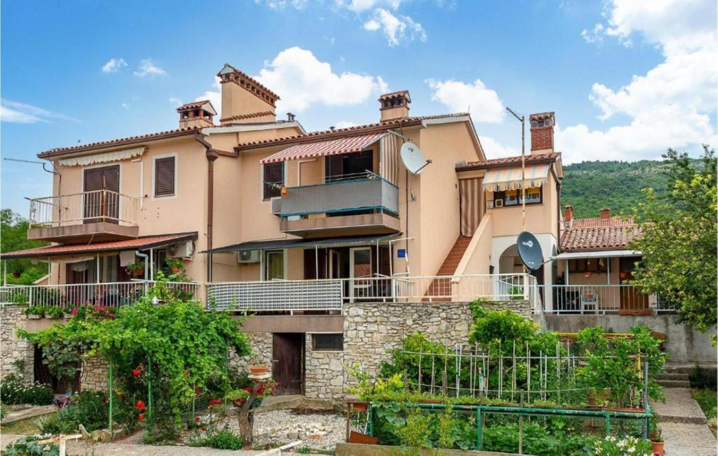 Apartman Ema 4+2 Koromačno 외부 사진
